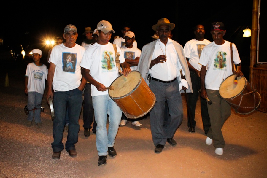 Ritual de Chegada - Terno de Fagundes | Foto de Anne Vilela