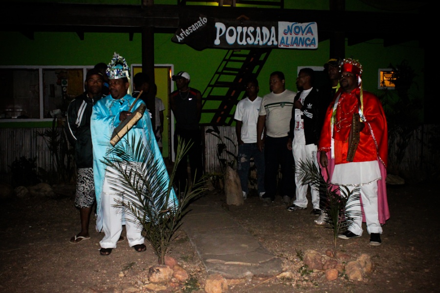 Ritual de Chegada - Terno de Fagundes | Foto de Anne Vilela
