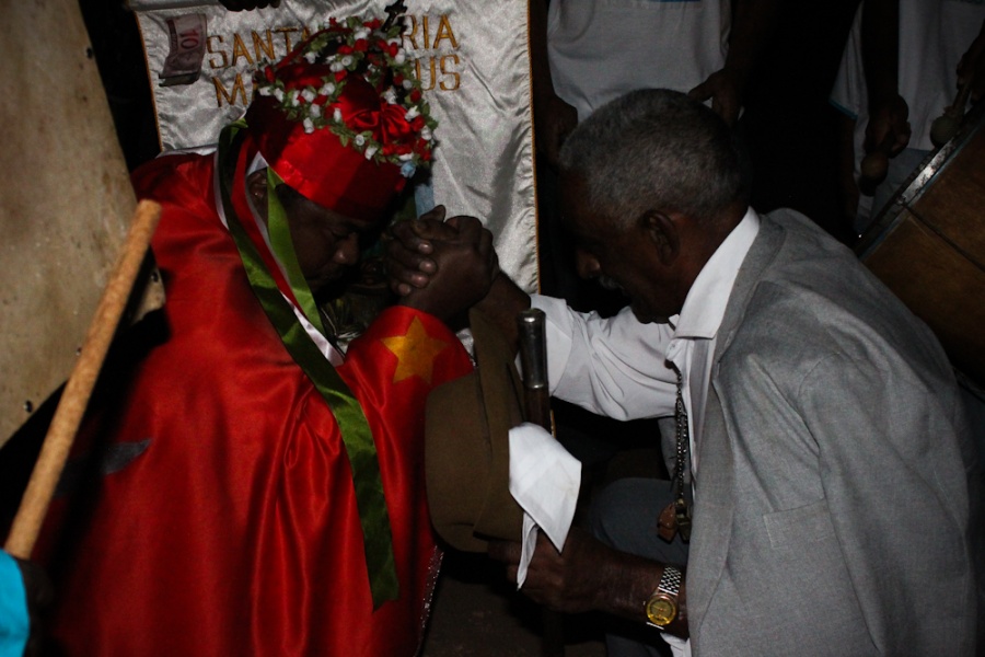 Ritual de Chegada - Terno de Fagundes | Foto de Anne Vilela