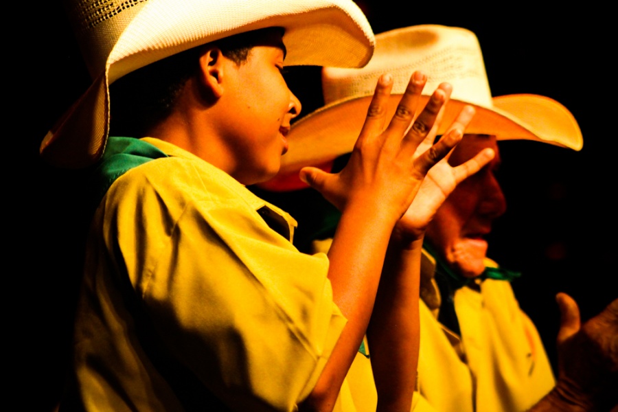 Catireiros de São João D'Aliança no X Encontro de Culturas | Foto de Anne Vilela