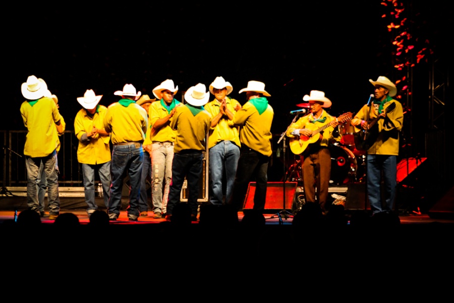 Catireiros de São João D'Aliança no X Encontro de Culturas | Foto de Anne Vilela